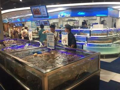 當墨鏡辣妹在盒馬大戰龍蝦精章魚怪 一場荒誕又鮮活的都市寓言